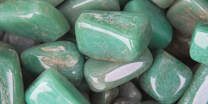 Jade healing crystal